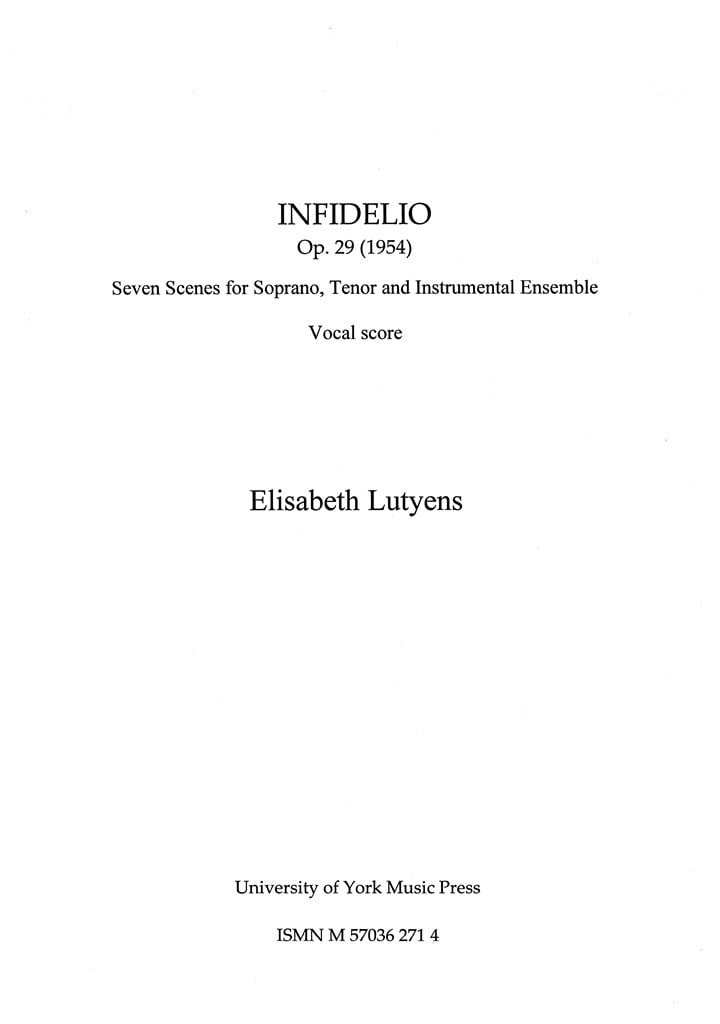 Infidelio Op.29